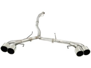 Nissan GTR Performance Exhaust - aFe - Cat Back - Polished - `09-`14