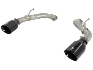 Infiniti Q50 Performance Exhaust - aFe - Takeda Axle-Back - Black - `16-`18
