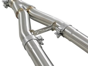 Infiniti Q50 Performance Exhaust - aFe - Takeda 2.5in to 3in 304 SS Y-Pipe - `16-`18