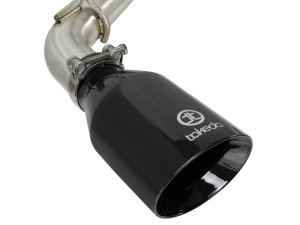 Infiniti Q60 Performance Exhaust - aFe - Axle-Back, Takeda - Black - `17-`19