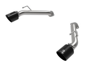Nissan Z Performance Exhaust - aFe - Takeda 2-1/2 IN 304 Stainless Steel Axle-Back - Black - 2023+