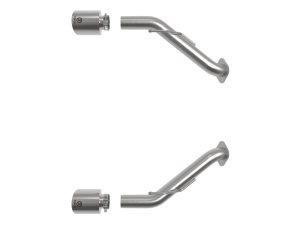 Nissan Z Performance Exhaust - Rear - aFe - Takeda Axle-Back - Polished - `23-`25