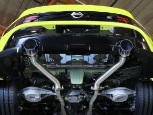 Nissan Z Performance Exhaust - Rear - aFe - Takeda Axle-Back - Polished - `23-`25
