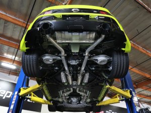 Nissan Z Performance Exhaust - aFe - Cat Back, Takeda, Dual Polished Tips - Polished - `23-`25