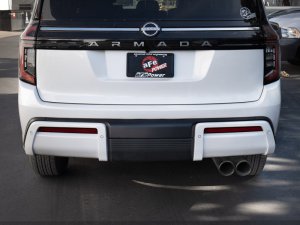 Nissan Armada Performance Exhaust - aFe - Vulcan Series Cat Back - Black - `25-`26
