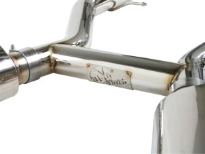 BMW 335i Performance Exhaust - aFe - Cat Back, Mach Force XP, Dual 3.5 in. Polished Tips - `07-`09