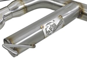 BMW 135i Performance Exhaust - Axle-Back - aFe - MACHForce XP 3in SS - Polished - `08-`13