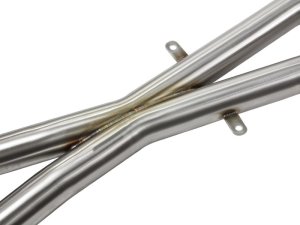 BMW M3 Performance Exhaust - aFe - MACH Force-Xp Cat-Back X-Pipe, 2.5 in 304 Stainless, w/ High-Flow Cats & Resonators - `08-`13