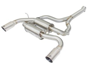BMW 335i Performance Exhaust - aFe - MACH Force-Xp Axle-Back, 3.5 IN Polished Tips - `12-`15 BMW 335i Performance Exhaust - aFe - MACH Force-Xp Axle-Back, 3.5 IN Polished Tips - `12-`15