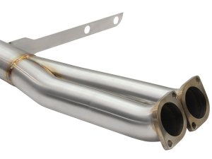 BMW 335i Performance Exhaust - aFe - Cat Back, Mach Force XP - Black - `11-`13