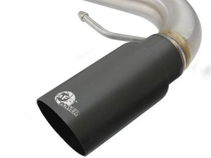 BMW 335i Performance Exhaust - aFe - Cat Back, Mach Force XP - Black - `11-`13