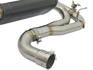 BMW 4 Series Performance Exhaust - Rear - aFe - MACH Force-Xp Axle-Back - Gloss Black - `16-`20