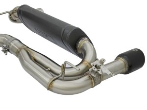 BMW 335i Performance Exhaust - aFe - MACH Force-Xp Axle-Back - Gloss Black - `12-`15