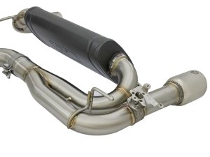 BMW 435i Performance Exhaust - Rear - aFe - MACH Force-Xp Axle-Back - `14-`16