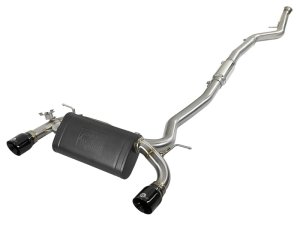 BMW 335i Performance Exhaust - aFe - MACH Force-Xp Cat-Back - Black - `12-`15 BMW 335i Performance Exhaust - aFe - MACH Force-Xp Cat-Back - Black - `12-`15