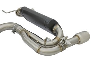 BMW 435i Performance Exhaust - aFe - MACH Force-Xp 304 Stainless Steel Cat-Back with Polished Tips - `14-`16