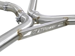 BMW X5M Performance Exhaust - aFe - Cat Back, MACH Force-Xp 3.5in. 304 SS - Black - `15-`18