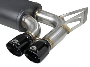 BMW M3 Performance Exhaust - Rear - aFe - MACH Force-Xp Cat Back - Black - `01-`06 BMW M3 Performance Exhaust - Rear - aFe - MACH Force-Xp Cat Back - Black - `01-`06