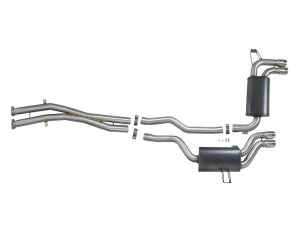 BMW M3 Performance Exhaust - Rear - aFe - MACH Force-Xp 2.5in 304 SS Cat-Back w/ Polished Tips - Polished - `01-`06 BMW M3 Performance Exhaust - Rear - aFe - MACH Force-Xp 2.5in 304 SS Cat-Back w/ Polished Tips - Polished - `01-`06