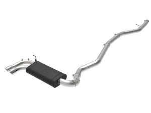 BMW 2 Series Performance Exhaust - aFe - MACH Force-Xp 2-1/2in 304SS Cat Back - Polished - `14-`16