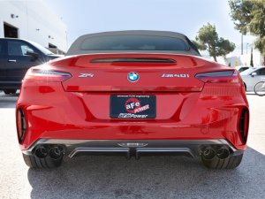 BMW Z4 Performance Exhaust - aFe - MACHForce XP Cat-Back - Black - `19-`25