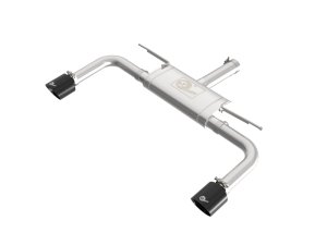 BMW 228i Performance Exhaust - aFe - Axle Back MACHForce XP - Black - `21-`24