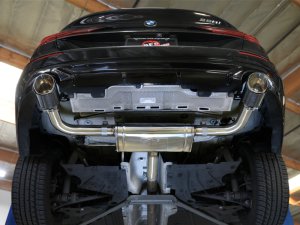BMW 228i Performance Exhaust - Rear - aFe - MACHForce XP Axle-Back - Carbon - `21-`24