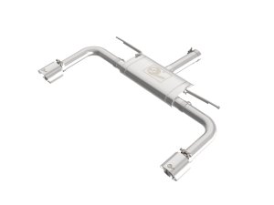 BMW 228i Performance Exhaust - aFe - Axle Back, MACHForce XP - Polished - `21-`24