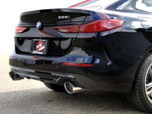 BMW 228i Performance Exhaust - aFe - Axle Back, MACHForce XP - Polished - `21-`24