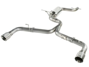 Volkswagen Beetle Performance Exhaust - aFe - MACHForce XP Cat Back - Polished - `12-`13