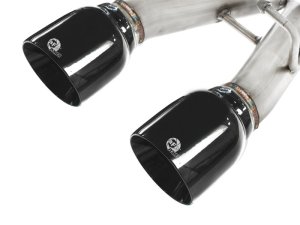 Volkswagen R32 Performance Exhaust - aFe - MACH Force-Xp Cat-Back - Black - 2008 Volkswagen R32 Performance Exhaust - aFe - MACH Force-Xp Cat-Back - Black - 2008
