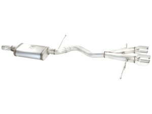 Volkswagen R32 Performance Exhaust - aFe - MACH Force-Xp 2-1/2 in 304 Stainless Steel Cat-Back - 2008 Volkswagen R32 Performance Exhaust - aFe - MACH Force-Xp 2-1/2 in 304 Stainless Steel Cat-Back - 2008