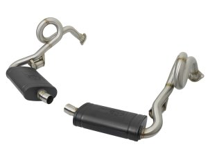 Porsche Cayman Performance Exhaust - aFe - Cat Back, MACH Force-Xp - `13-`15