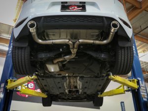 Volkswagen GTI Performance Exhaust - aFe - MACH Force-Xp Cat Back - Polished - `15-`17