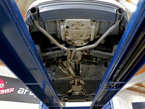 Audi A4 Performance Exhaust - aFe - Axle Back, MACH Force-Xp - Black - `17-`19