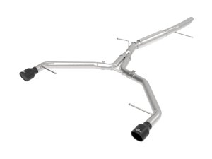 Audi A4 Performance Exhaust - aFe - Axle Back, MACH Force-Xp - Black - `17-`19
