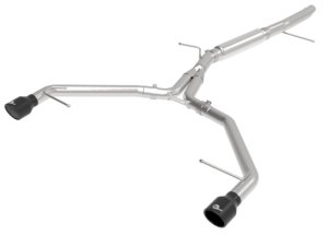 Audi A4 Performance Exhaust - aFe - Axle Back, MACH Force-Xp - Black - `17-`19