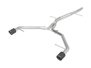 Audi A4 Performance Exhaust - aFe - MACH Force-Xp Axle-Back - Carbon - `17-`19