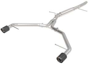 Audi A4 Performance Exhaust - aFe - MACH Force-Xp Axle-Back - Carbon - `17-`19
