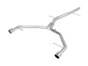 Audi A4 Performance Exhaust - aFe - MACH Force-Xp Axle-Back - Polished - `17-`19