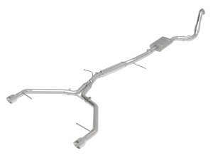 Audi A4 Performance Exhaust - aFe - MACH Force-Xp Cat-Back - Polished - `17-`19