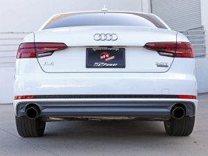 Audi A4 Performance Exhaust - aFe - MACH Force-Xp Cat-Back - Polished - `17-`19