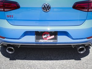 Volkswagen GTI Performance Exhaust - Rear - aFe - MACH Force-Xp - Polished - `18-`21 Volkswagen GTI Performance Exhaust - Rear - aFe - MACH Force-Xp - Polished - `18-`21