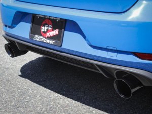 Volkswagen GTI Performance Exhaust - aFe - MACH Force-Xp Cat Back - Black - `18-`21