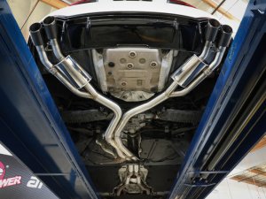 Audi RS5 Performance Exhaust - Rear - aFe - Mach Force-Xp - Polished - `18-`20