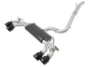 Volkswagen Golf R Performance Exhaust - aFe - MACH Force-Xp Cat-Back - Black - `15-`19