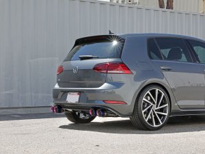 Volkswagen Golf R Performance Exhaust - aFe - MACH Force-Xp Cat Back - Blue - `15-`19