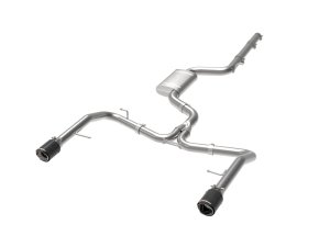 Volkswagen Jetta GLI Performance Exhaust - aFe - MACH Force-Xp Cat Back with Carbon Tips - `19-`21