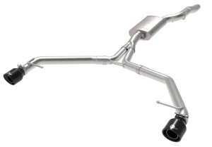Audi Allroad Performance Exhaust - Rear - aFe - MACH Force-Xp Axle-Back - Black - `13-`16