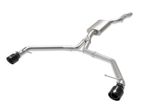 Audi Allroad Performance Exhaust - Rear - aFe - MACH Force-Xp Axle-Back - Black - `13-`16